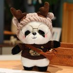 Peluche panda Costume Peluche Marron Cute